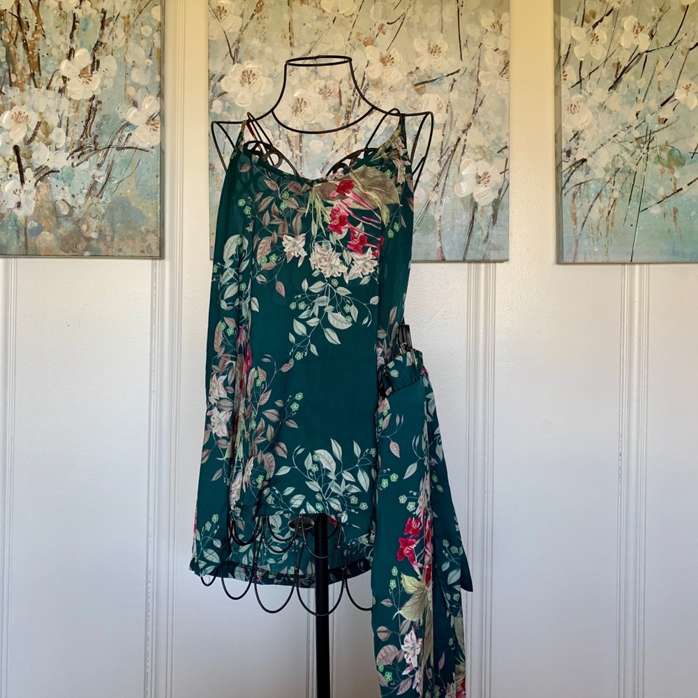 XL Floral set lingerie loungewear